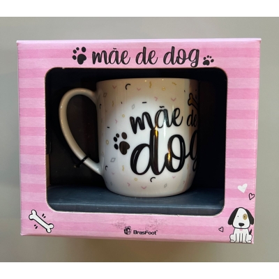 Caneca em porcelana Mãe de dog